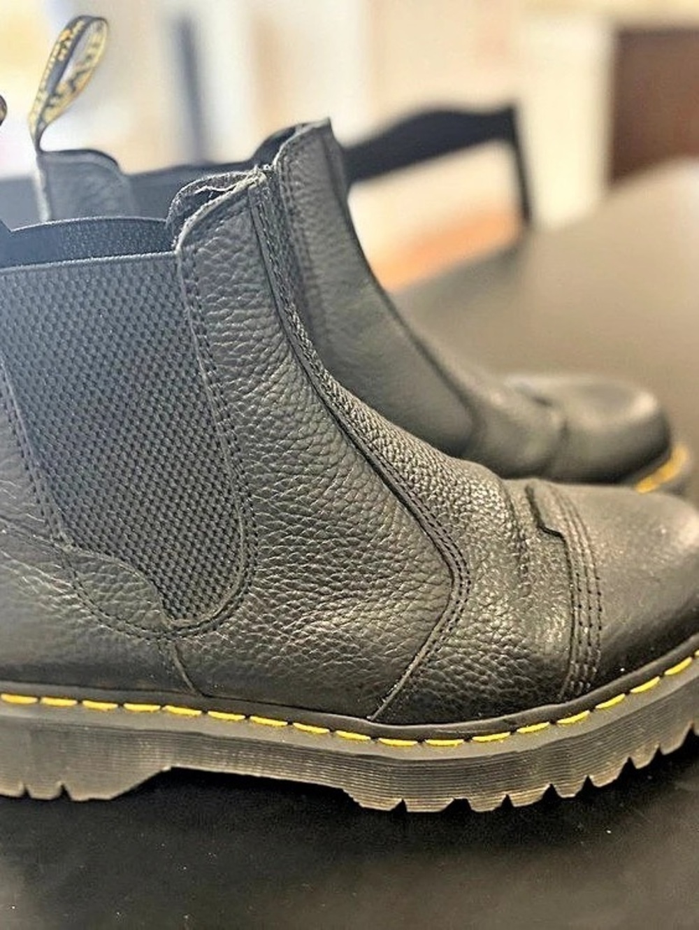 Dr. Martens Audrick Chelsea Boot Black Combat Boots